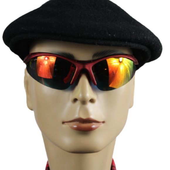 New" Montana Medium/Small Wrap Style Mirror Tinted Polarized Sunglasses # SP301A - Picture 1 of 4